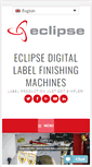 Mobile Screenshot of eclipselabelequipment.com